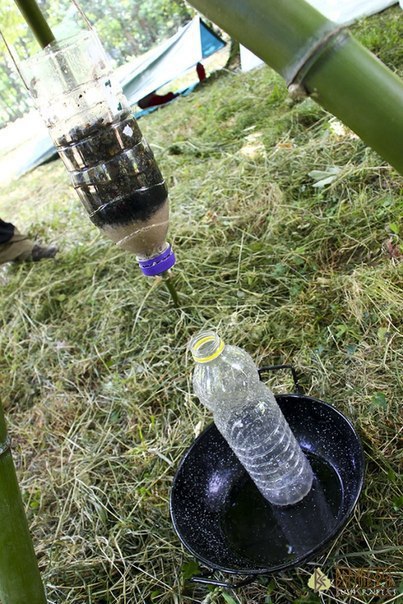 pp5gr3sdDlg - Фильтруем и обеззараживаем грязную воду в полевых условиях