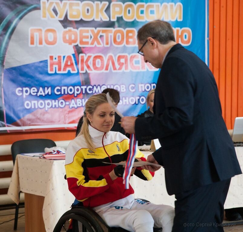 Курянка завоевала бронзу Кубка России по фехтованию на колясках